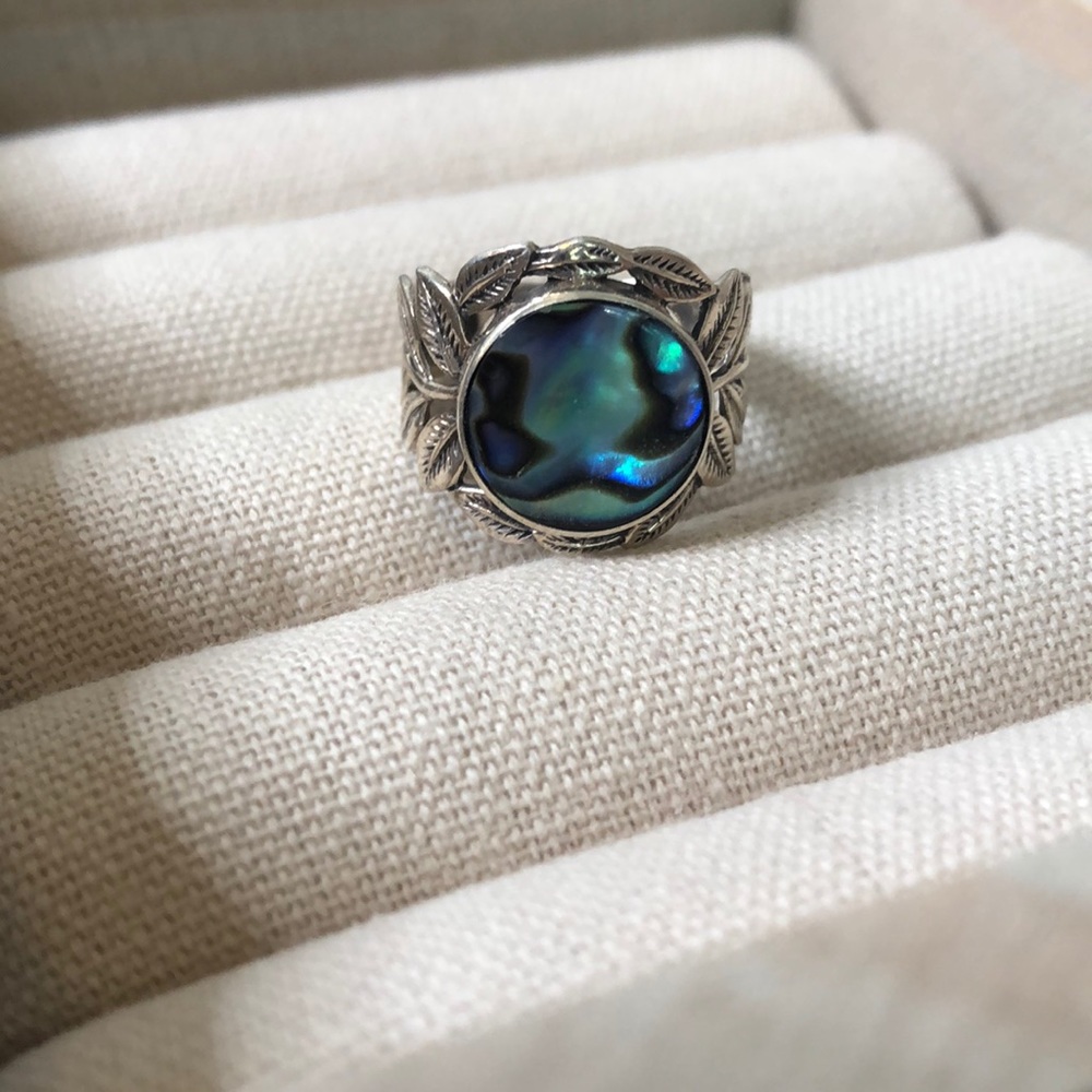 Abalone Shell Ring - image 1
